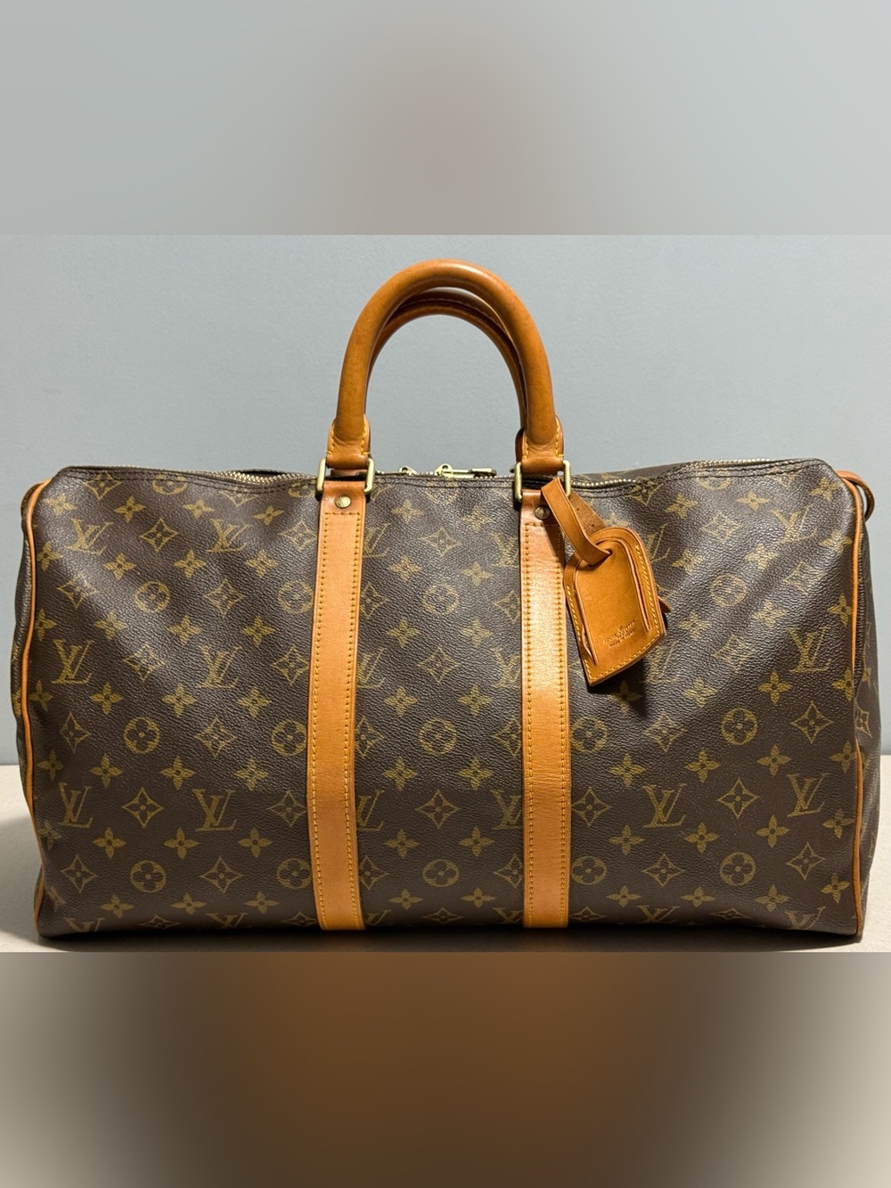 Louis Vuitton Vintage Keepall 45  Monogram Canvas
